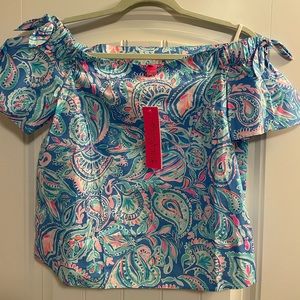 NWT Off the shoulder top